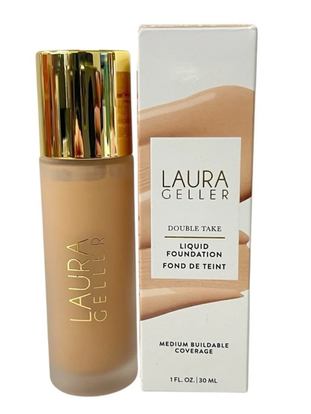 LAURA GELLER DOUBLE TAKE LIQUID FOUNDATION;—LIGHT